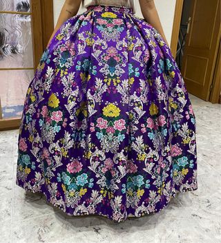 Falda fallera o alicantina