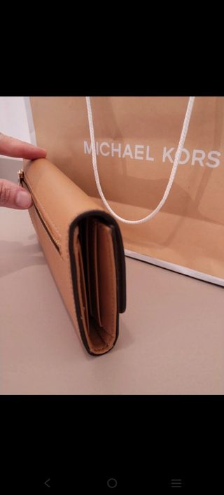 Cartera piel, Michael Kors