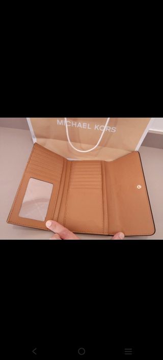 Cartera piel, Michael Kors
