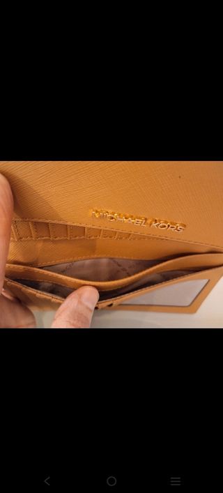 Cartera piel, Michael Kors