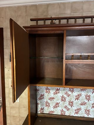 Mueble de cocina vintage de madera