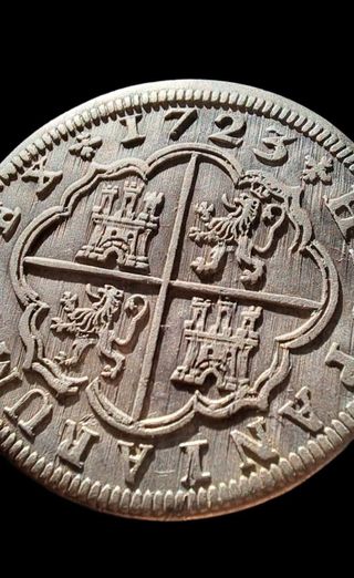 2 reales de 1723 de Felipe V Madrid