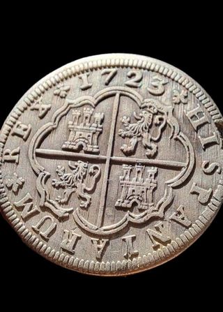 2 reales de 1723 de Felipe V Madrid