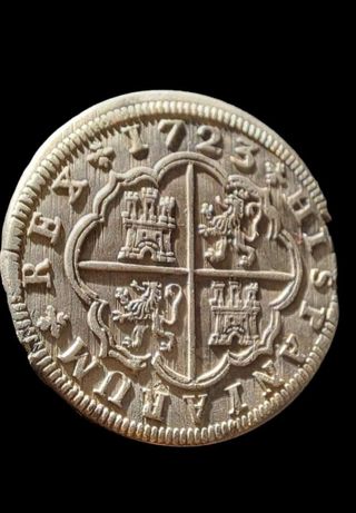 2 reales de 1723 de Felipe V Madrid
