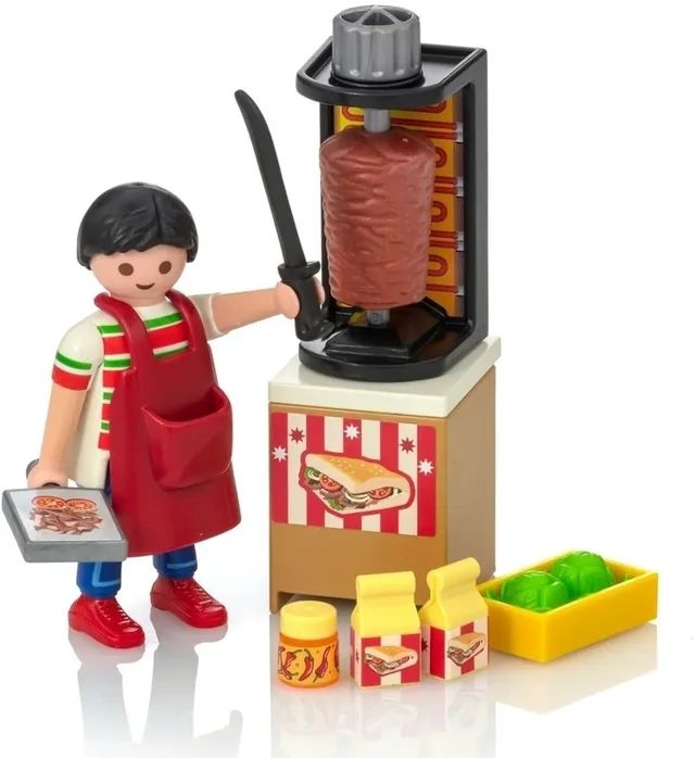PLAYMOBIL 9088 Special Plus Vendedor Kebab NUEVO