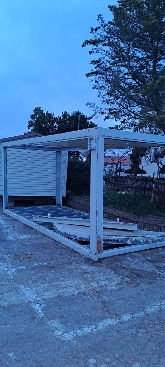 Estructura caseta de obra