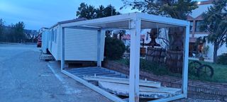 Estructura caseta de obra