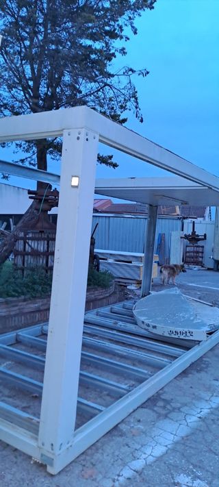 Estructura caseta de obra