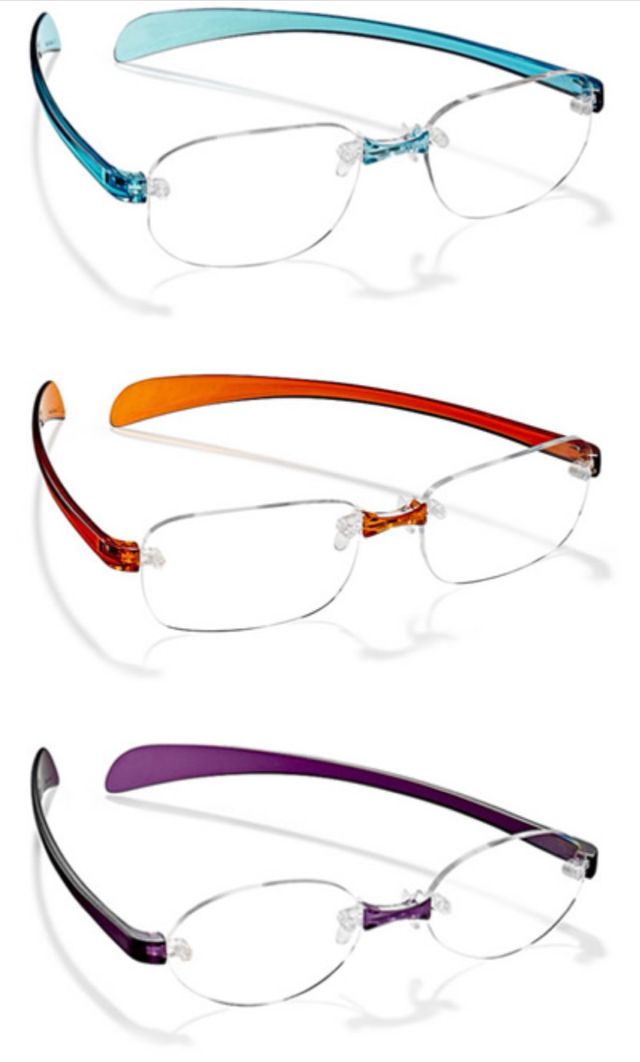 2 Hastes com narigueiras de óculos Try Change