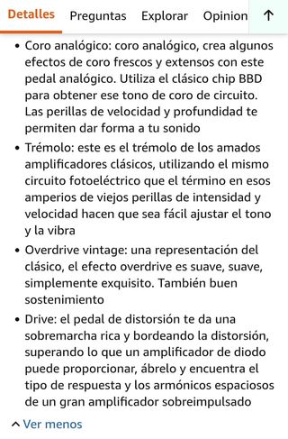 PEDAL DE GUITARRA VINTAGE PHASE