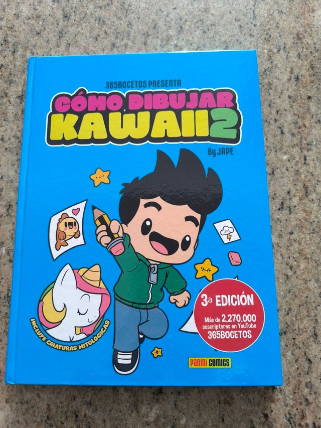 Libro para aprender a dibujar Kawaii 1 y Kawaii 2