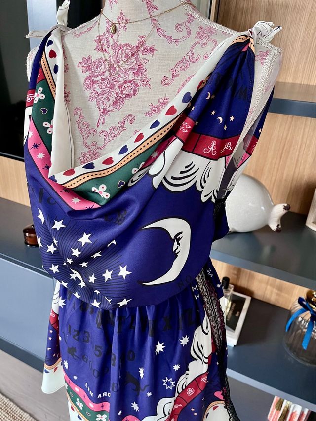 Mini vestido Lyn around