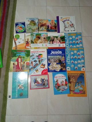 Lote libros para niños sobre Jesús 