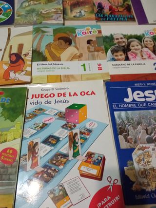 Lote libros para niños sobre Jesús 