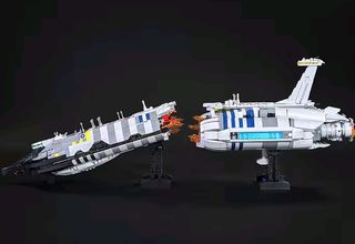 Star wars - Invisible hand moc LEGO compatibile