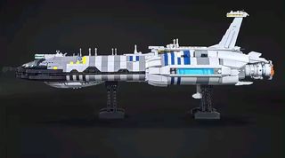 Star wars - Invisible hand moc LEGO compatibile