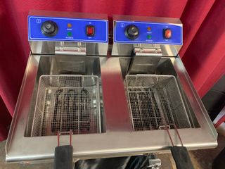 FREIDORA EGO-102 DOS SENOS 10+10 LITROS ELÉCTRICA