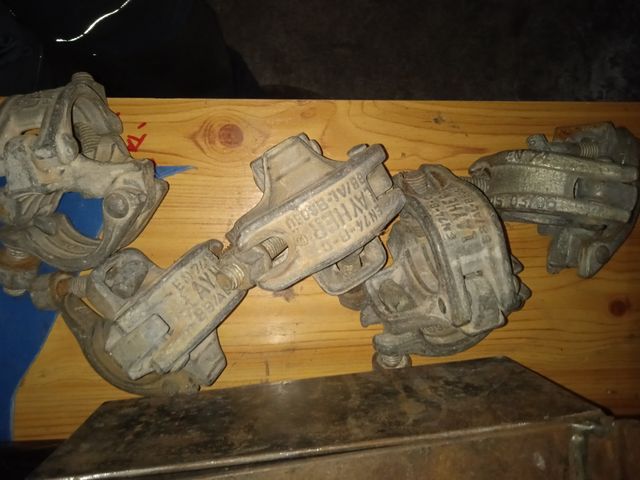 Anclajes tubos andamios