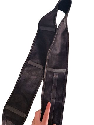 Cintura in camoscio vintage