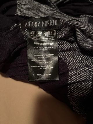 Bufanda Antony Morato NUEVA