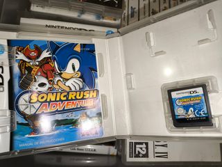Juego Nintendo DS Sonic Rush Adventure Completo ES