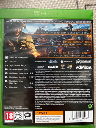 Call of Duty Black Ops IIII 4 - XBOX ONE