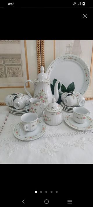 Juego de café santa clara 