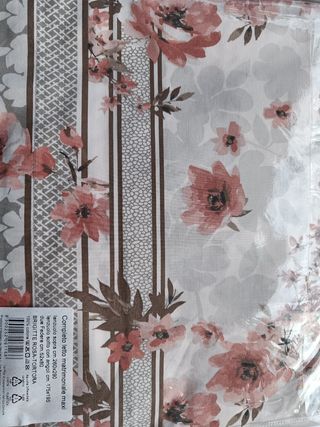 Lenzuola matrimoniali cotone percalle Laura Biagio