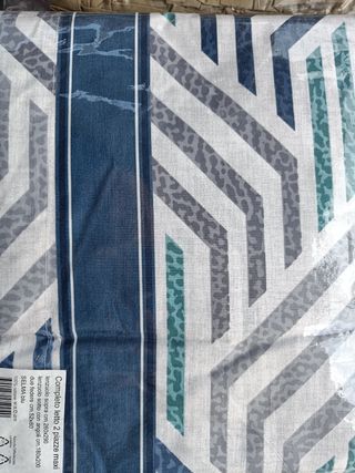 Lenzuola matrimoniali cotone percalle Laura Biagio