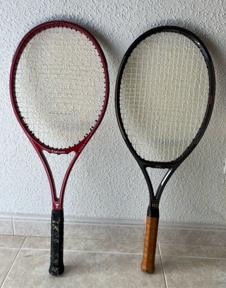 Lote de raquetas de tenis