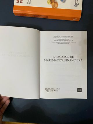 Matemática financiera ADE Uned