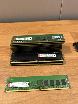 Lote Memorias RAM DDR4