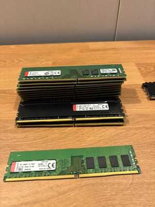 Lote Memorias RAM DDR4