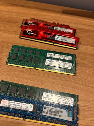 Lote Memorias RAM DDR4