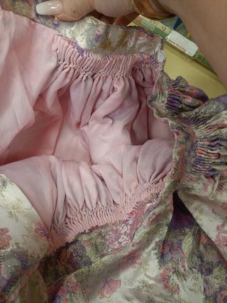 Falda de alicantina t5-6 años