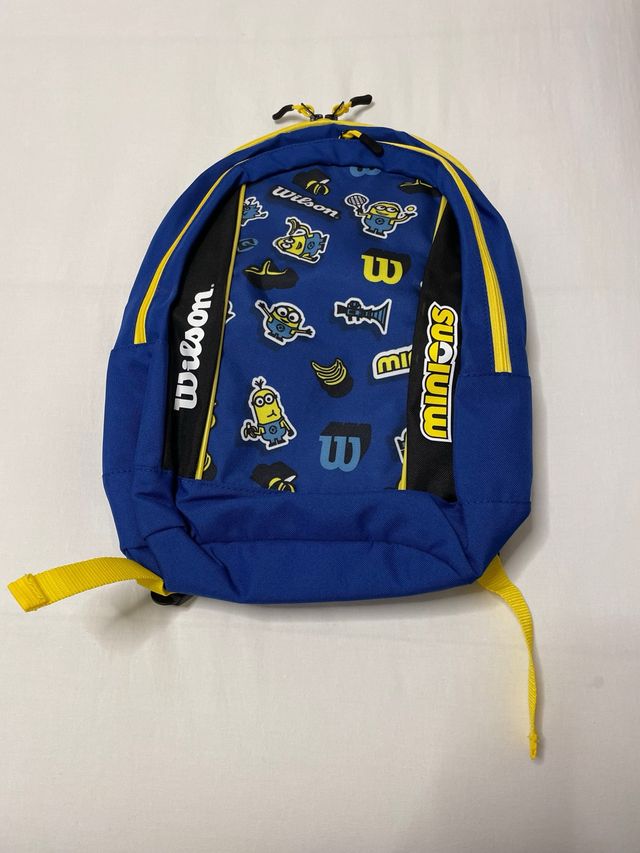 Mochila wilson tenis minions 3.0 junior