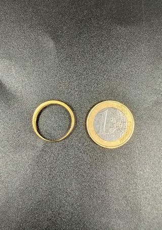 ¡OFERTÓN! Anillo oro amarillo 18k con diamantes