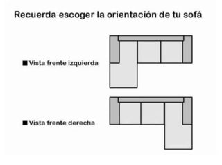 Sofá chaiselongue 🔥