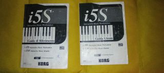 Manuali originali per tastiera Korg i5S