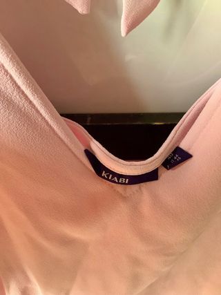 Abito KIABI rosa fiocco da cerimonia 4