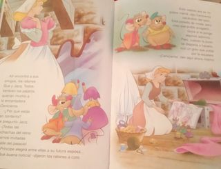 Libro de La Cenicienta Disney