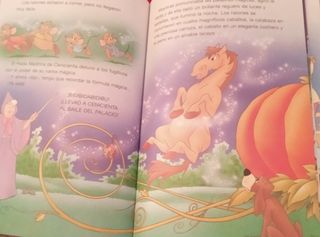 Libro de La Cenicienta Disney
