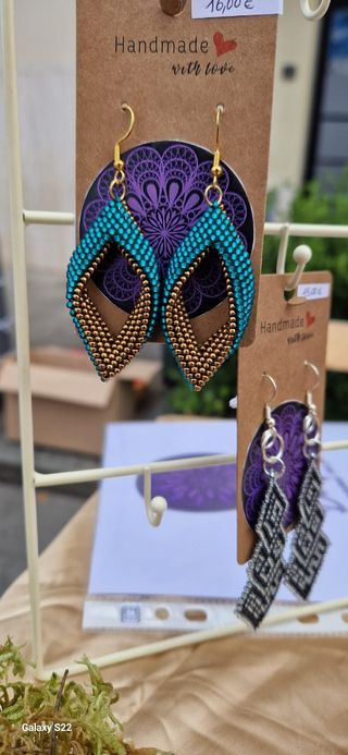 Orecchini fatti a mano