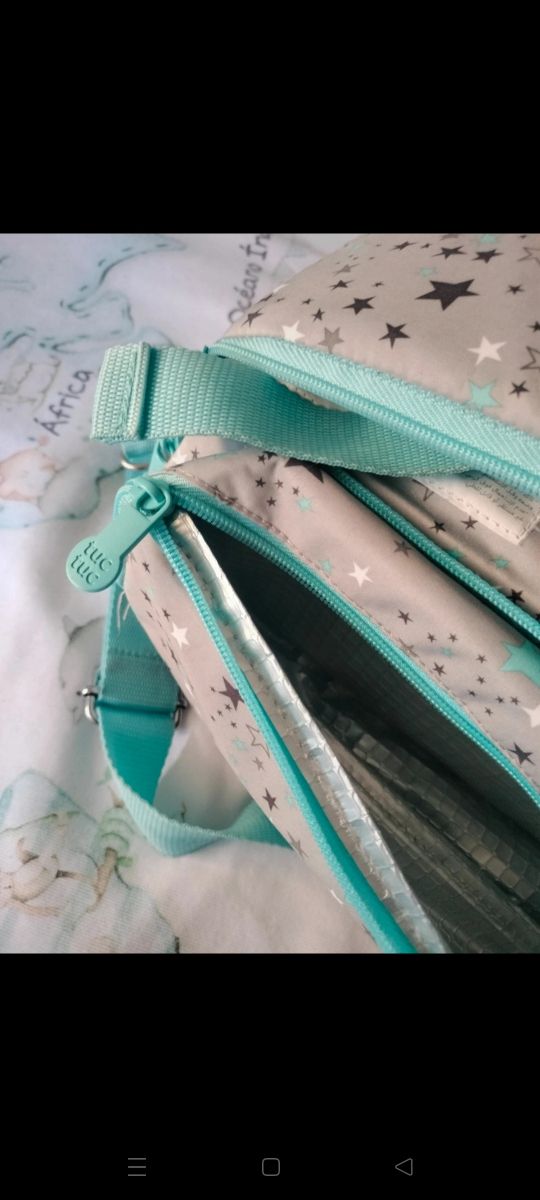 Trona viaje con almacenaje y nevera