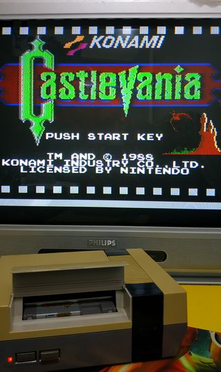 Consola Nintendo NES RGB.