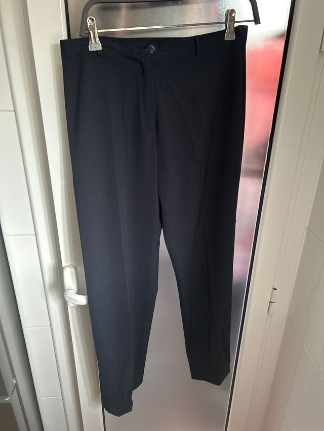 Pantalon mujer azul oscuro