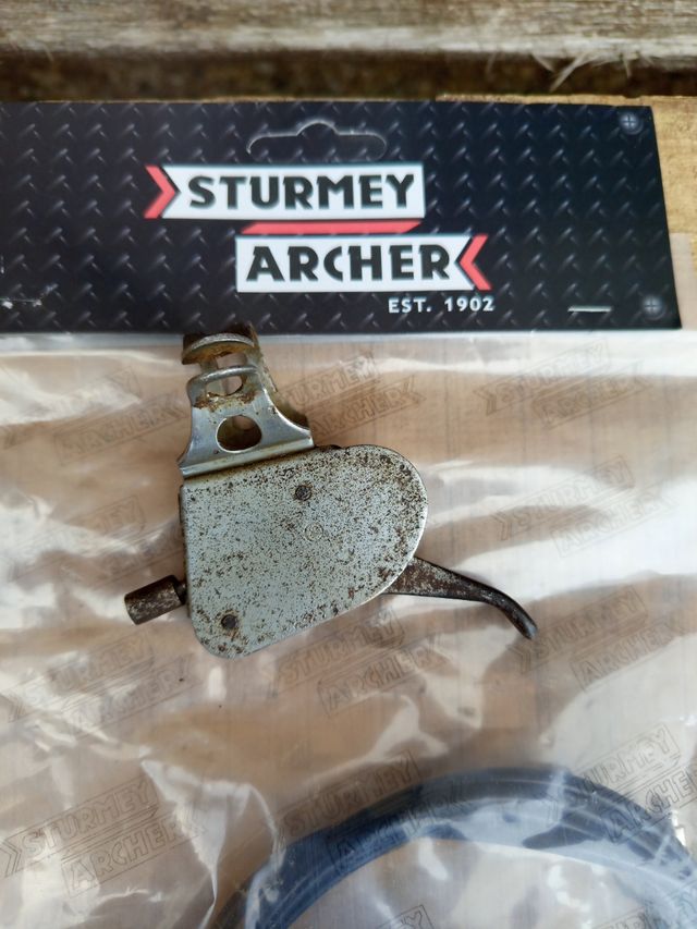 Palanca Sturmey Archer 4 Speed, cable y manillar
