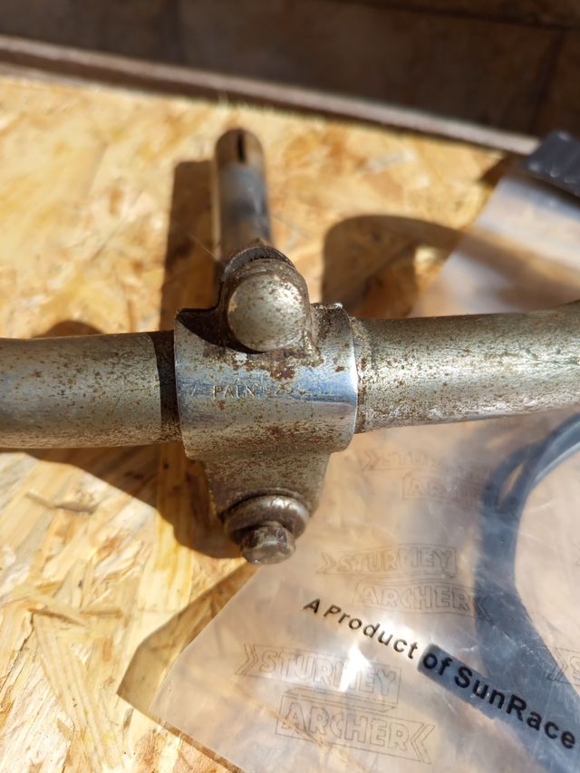 Palanca Sturmey Archer 4 Speed, cable y manillar