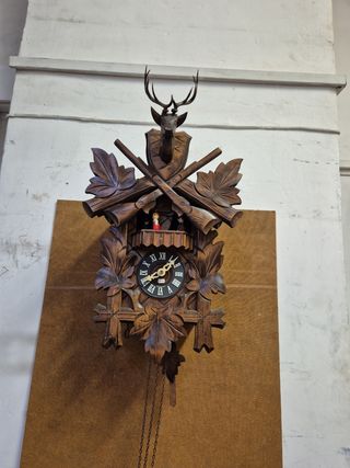 Orologio cucù in legno meccanico 