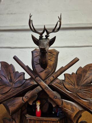 Orologio cucù in legno meccanico 
